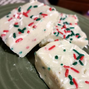 Homemade White Chocolate Fudge